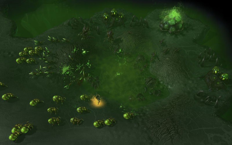 Illustration for article titled New StarCraft II: Heart of the Swarm Screen Shots, Annotated For Your Pleasure